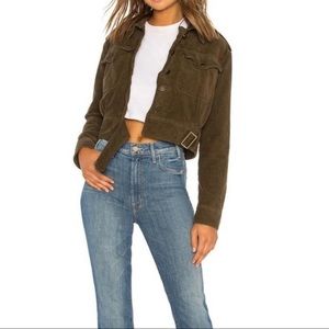 Free People Cropped Jacket